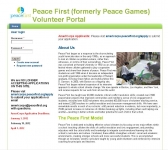 Peace Games Volunteer Portal